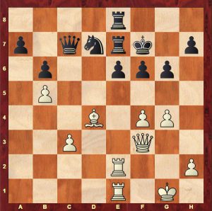 Alekhine-Bogolyubov Nottingham 1936 before White's 35th move