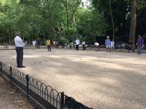 Jeu de Boules at the Jardin du Luxembourg