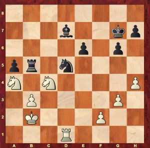 Position from Capablanca-Yates New York 1924
